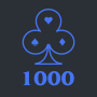 icon 1000 (Thousand) Card game for Motorola Moto G5
