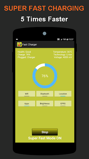 Super Fast Charger 5x::Appstore for Android