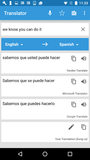 Translate Box Translations From All Translators For Samsung