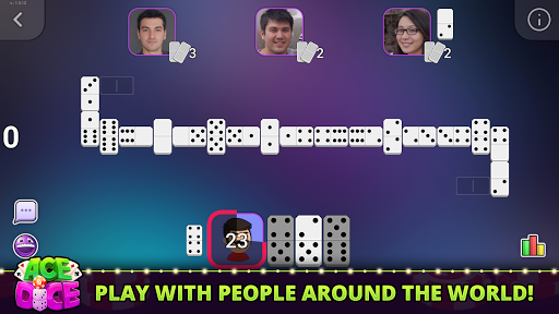 DOMINO: Dominos games for free. Multiplayer board game online with