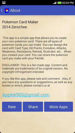 Free Download Card Maker Pokemon Apk For Android