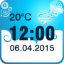 icon Weather Clock Widget