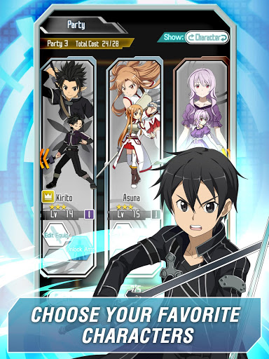 SWORD ART ONLINE: Memory Defrag for Android - Download the APK