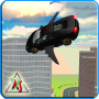 icon Futuristic Super Flying Car